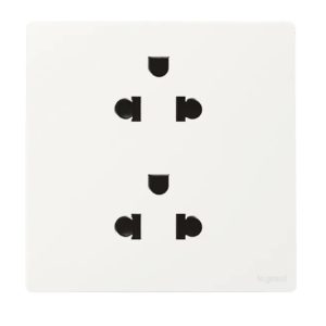 Ổ cắm đôi ba chấu Mallia Senses 281104MW