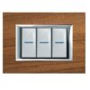 Mặt che Gỗ Bticino Axolute HA4803LTK